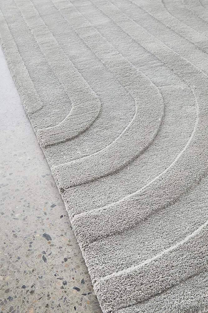 Summit Trail Grey Rug - Image 6