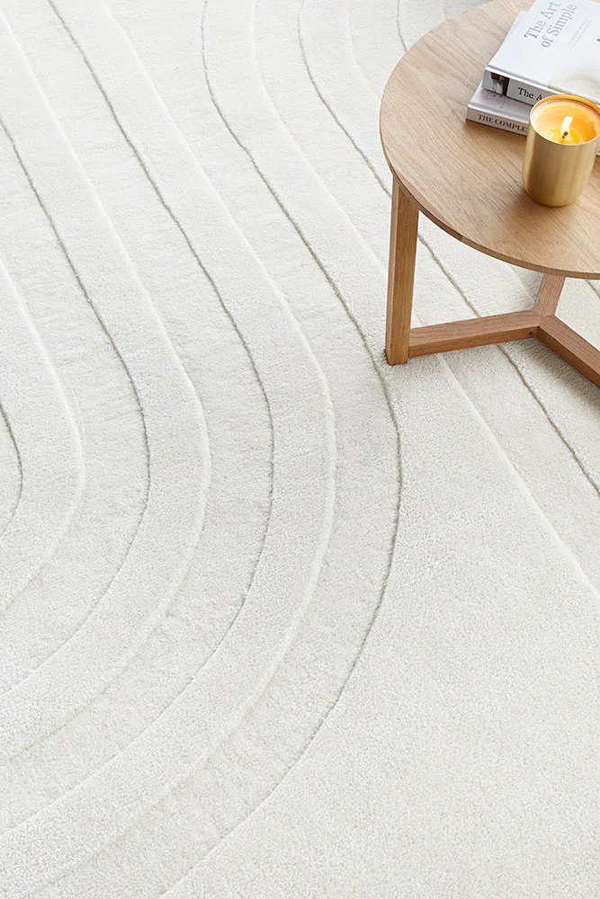 Summit Trail White Rug - Image 4