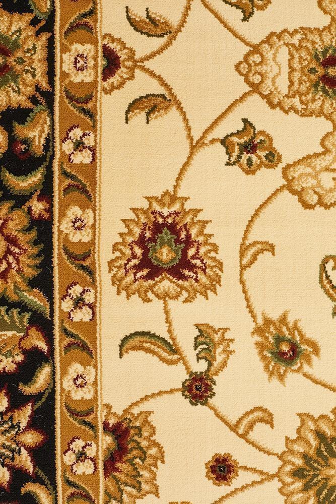 Sydney Classic Rug Ivory with Black Border - Image 7