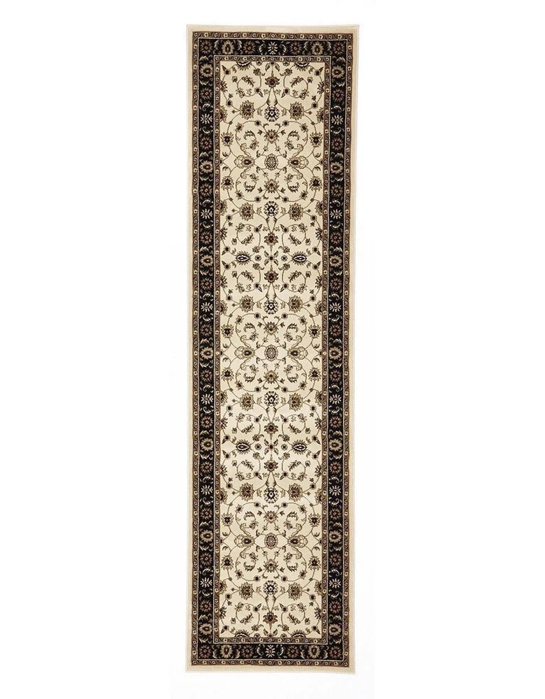 Sydney Classic Rug Ivory with Black Border - Image 9