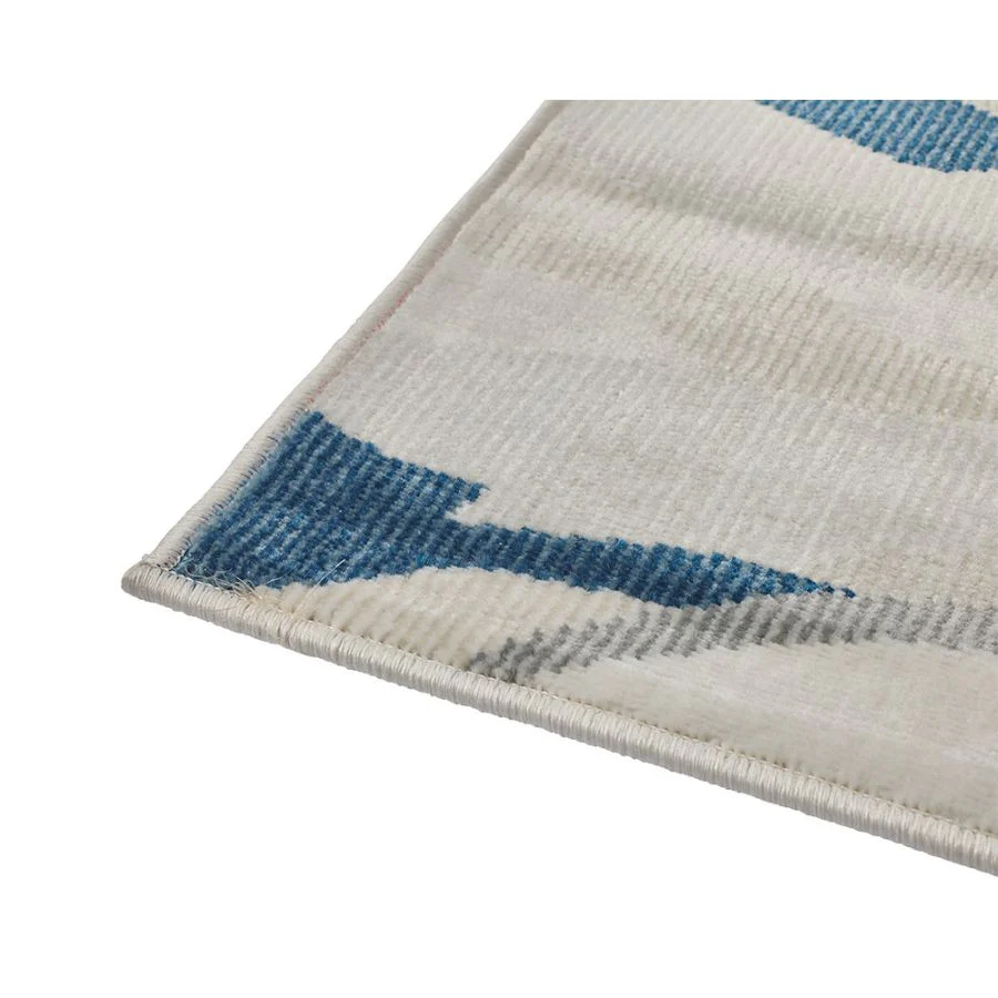 Tawang Navy and Cream Indoor Outdoor Rug - Image 7