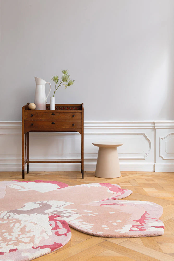 Ted Baker Shaped Magnolia Light Pink Round 162302 - Image 3