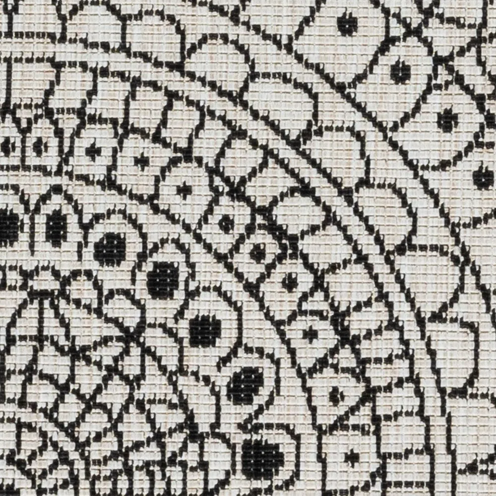 Terrazzo 39 Reversible Round Black - Image 6