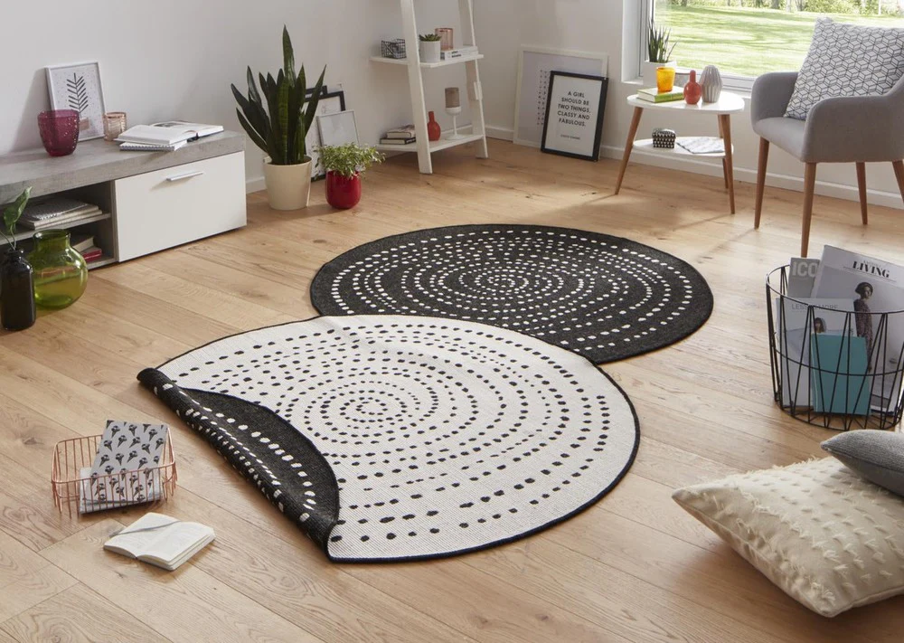 Terrazzo 40 Reversible Round Black - Image 4