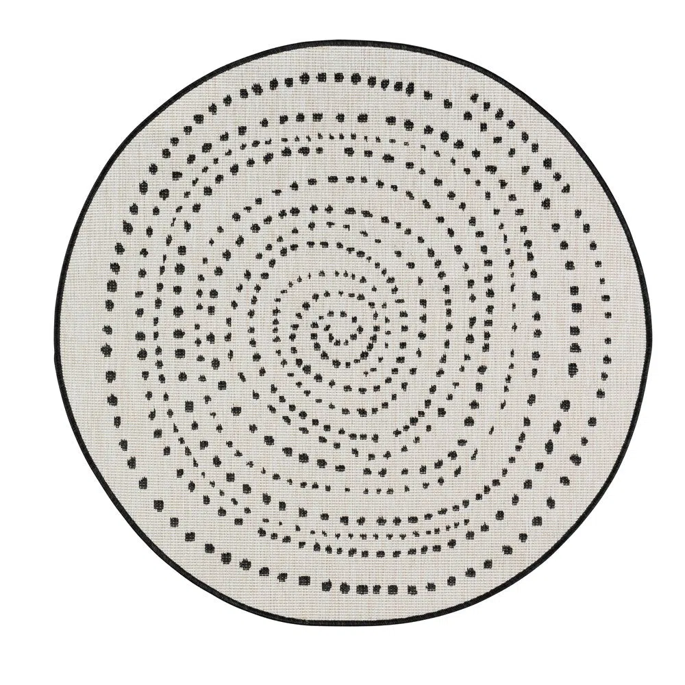 Terrazzo 40 Reversible Round Black - Image 7
