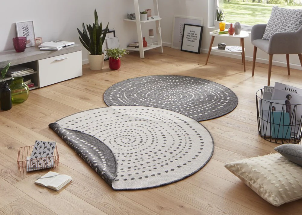 Terrazzo 40 Reversible Round Silver - Image 4
