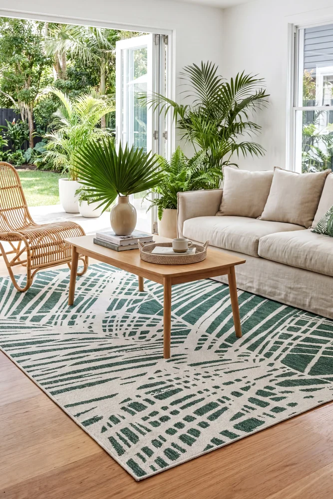 Terrazzo 534 Reversible Green Outdoor - Image 3