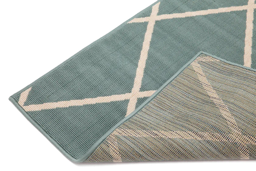 Tucson Aqua Green Outdoor Rug - Image 6