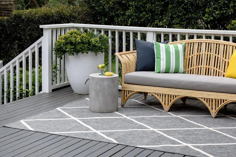 Tucson Aqua Green Outdoor Rug - Image 9