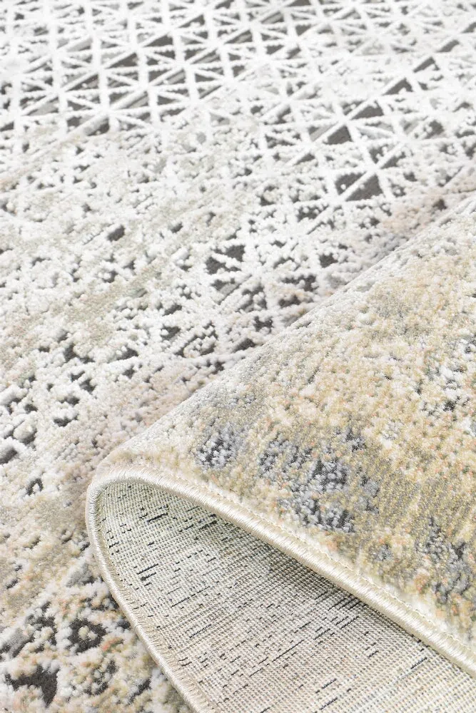 Havana 27 Beige Trellis Rug - Image 12
