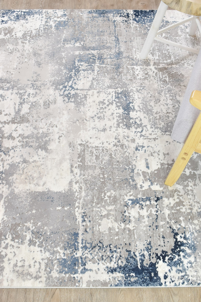 Eternal 97 Navy Grey Rug - Image 7