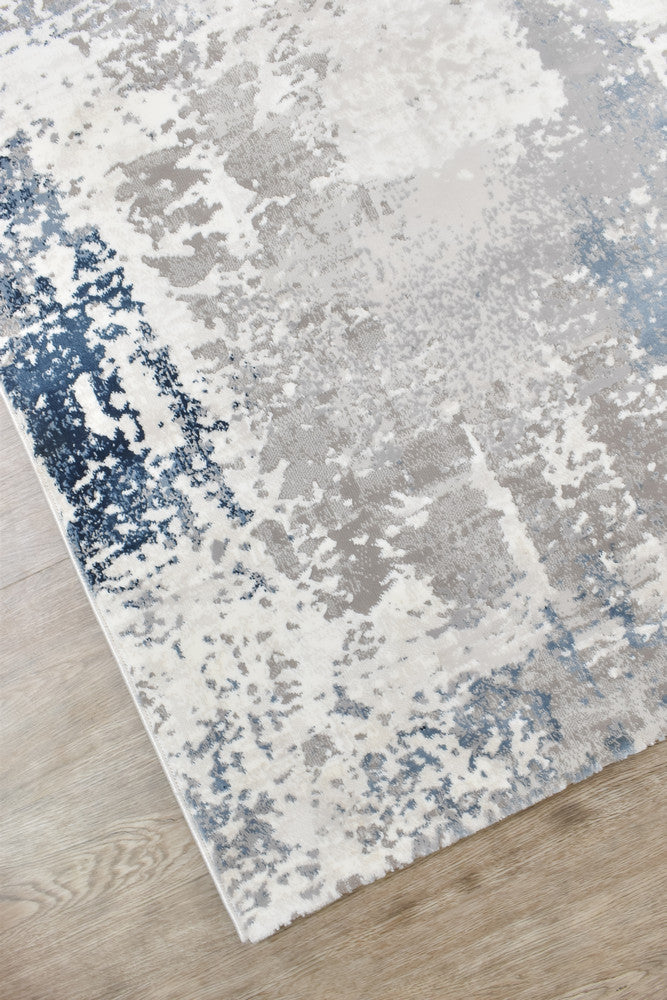 Eternal 97 Navy Grey Rug - Image 9