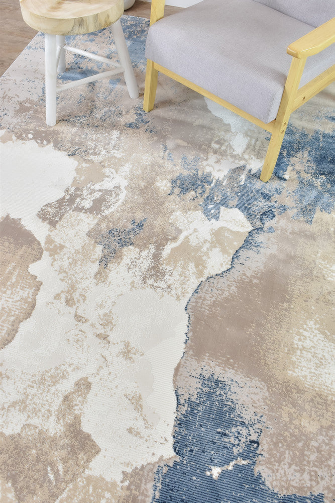 Eternal 99 Navy Beige Rug - Image 6