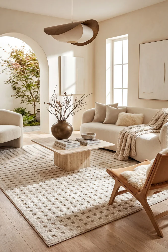 Villa Raine Natural Rug - Image 2