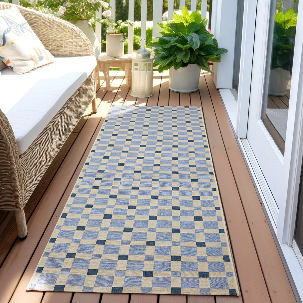Vista Tito Blue Runner Rug - Image 2