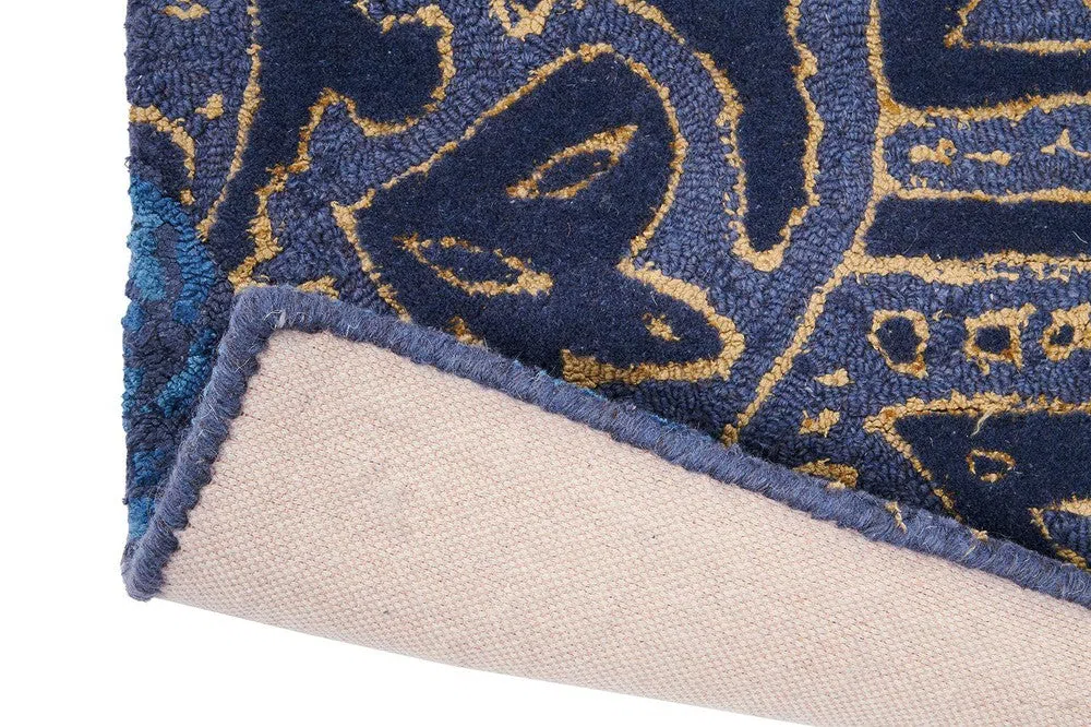 Wedgwood Fabled Floral Navy 37508 Rug - Image 7