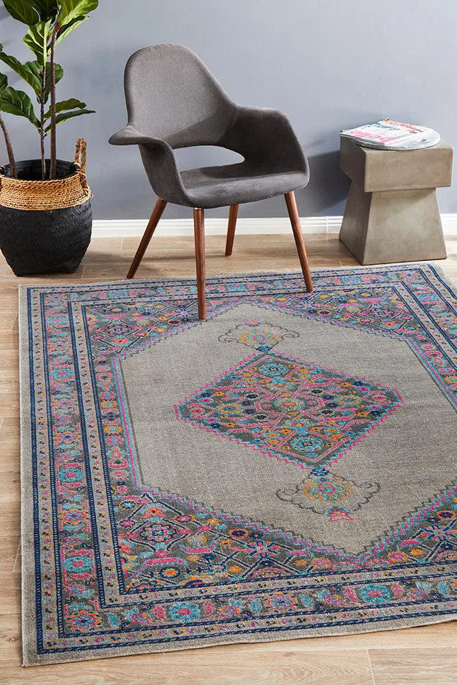 Whisper Diamond Grey Rug - Image 3