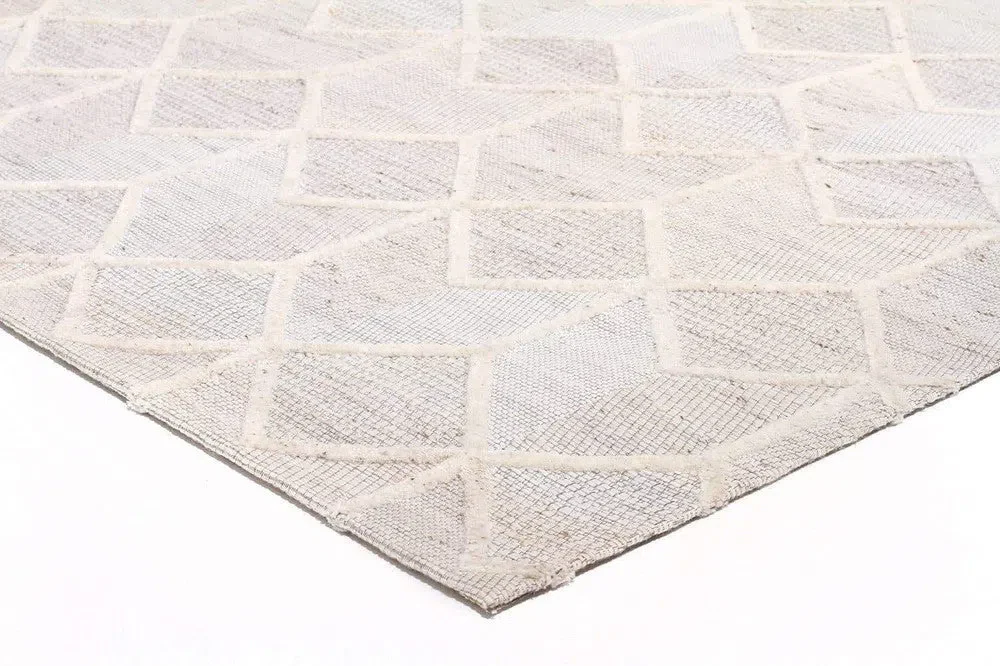 Winter Grey Brush Modern Rug - Image 4