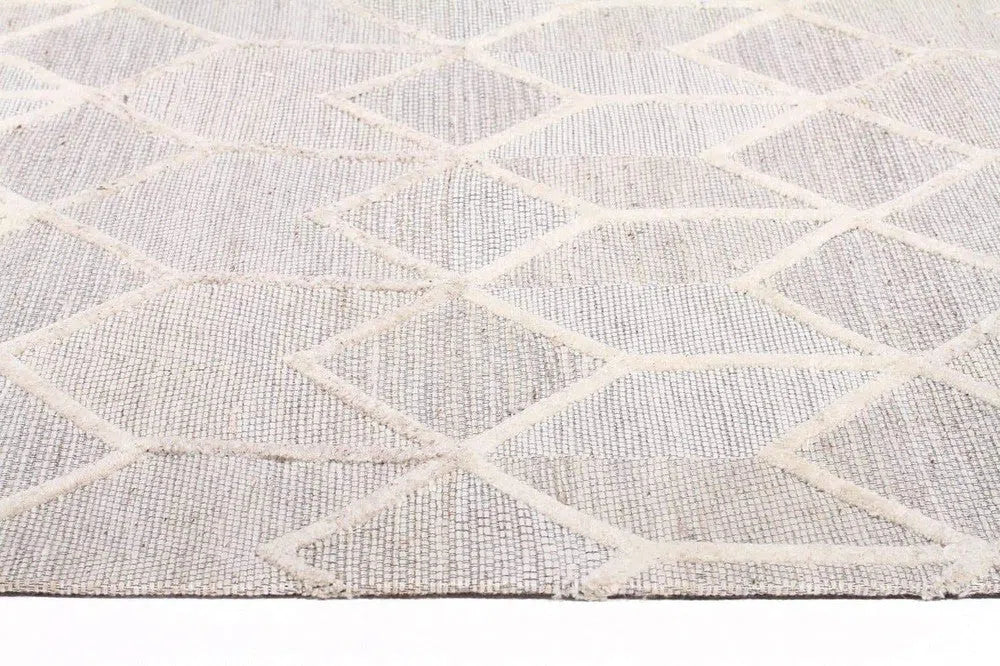 Winter Grey Brush Modern Rug - Image 5