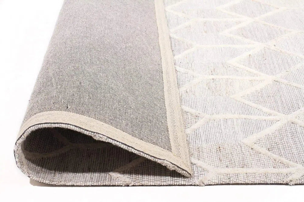 Winter Grey Brush Modern Rug - Image 7