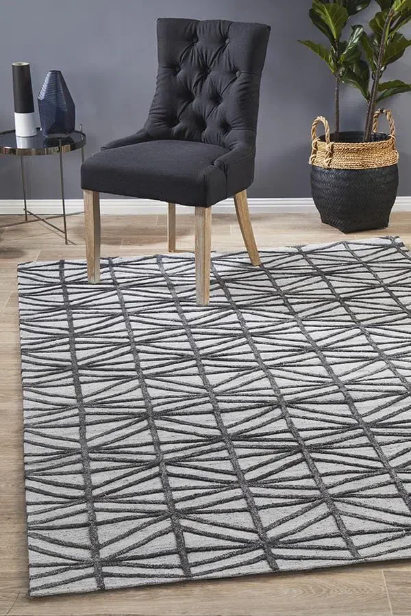 Winter Pewter Prestige Modern Rug - Image 3