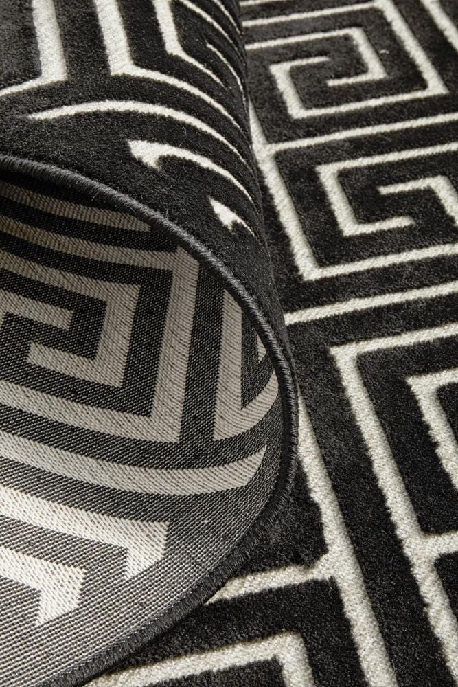 York Alice Black & Gold Rug - Image 10