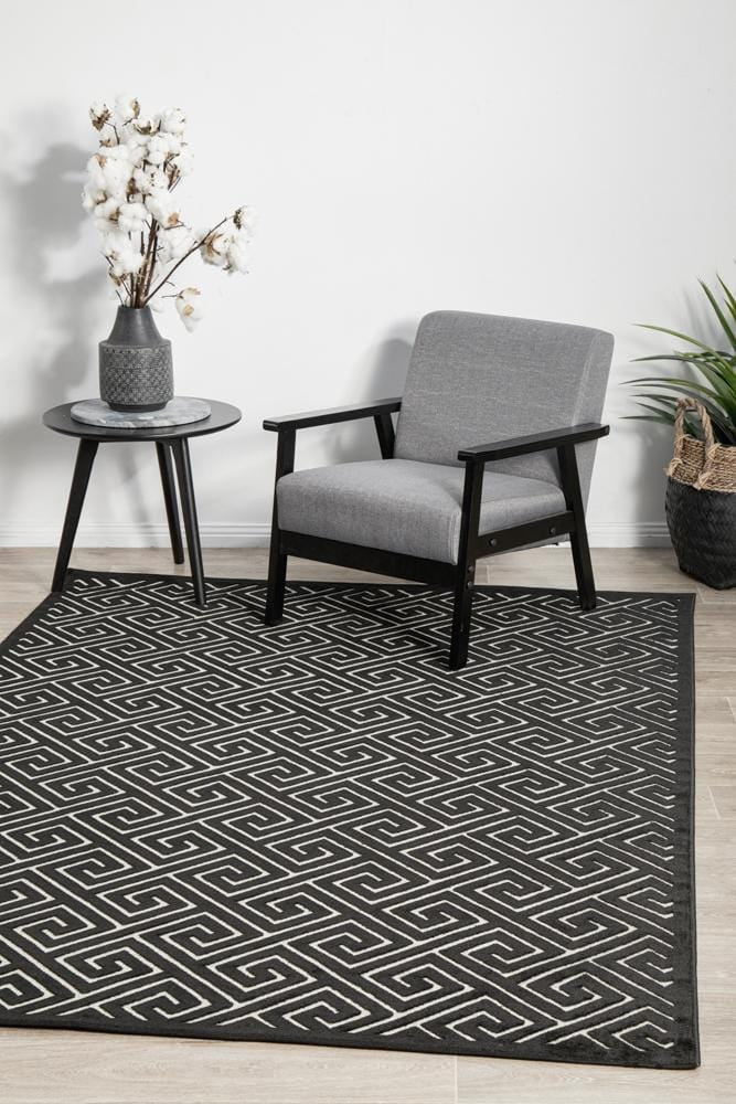 York Alice Black & Gold Rug - Image 5