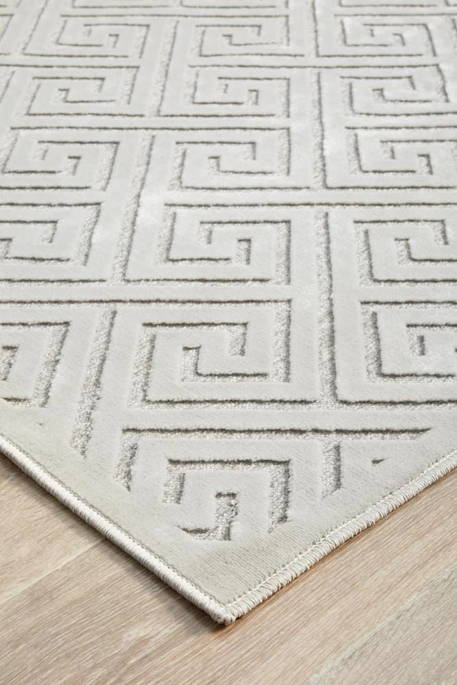 York Alice Natural White Rug - Image 6