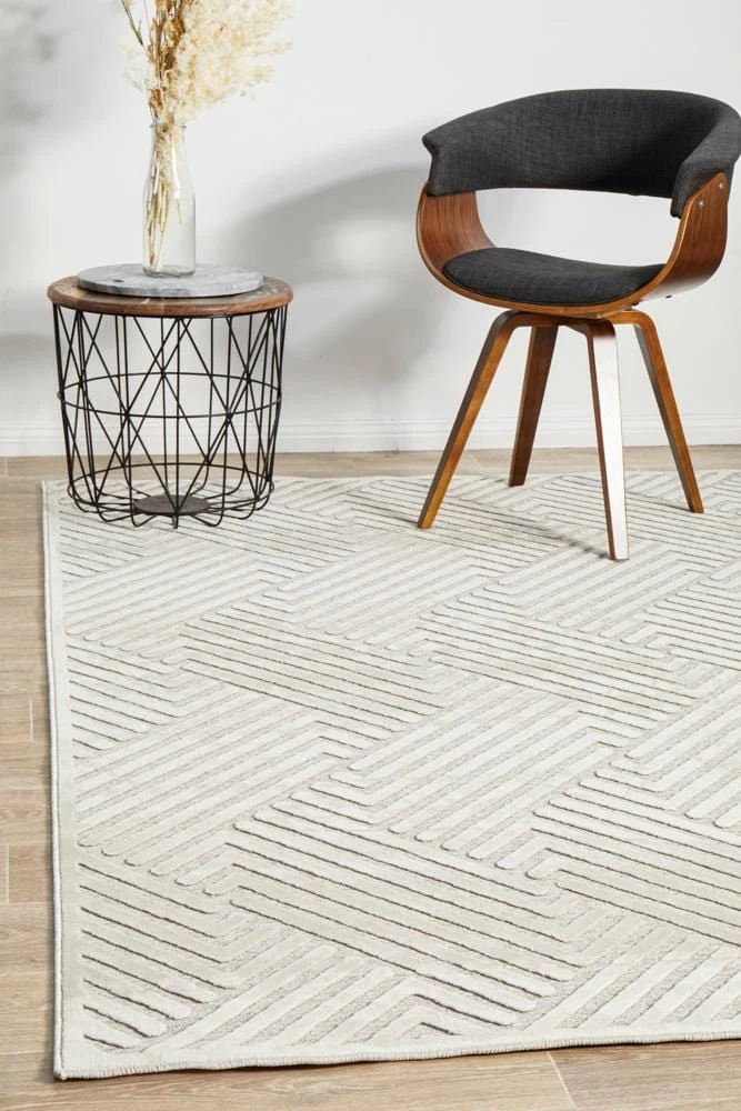 York Cindy Natural White Rug - Image 3