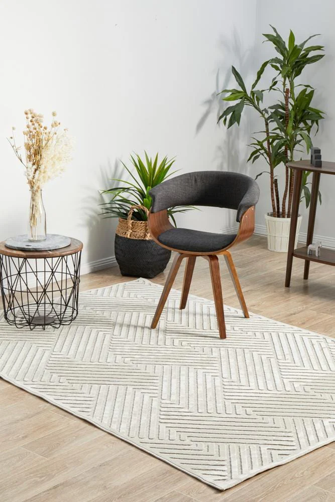 York Cindy Natural White Rug - Image 4