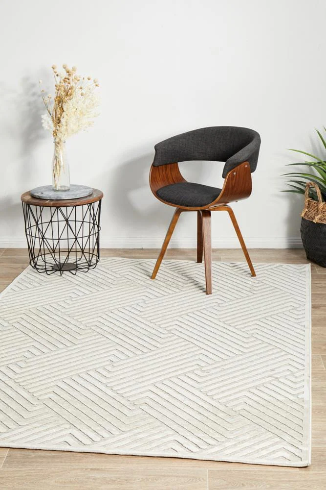 York Cindy Natural White Rug - Image 5