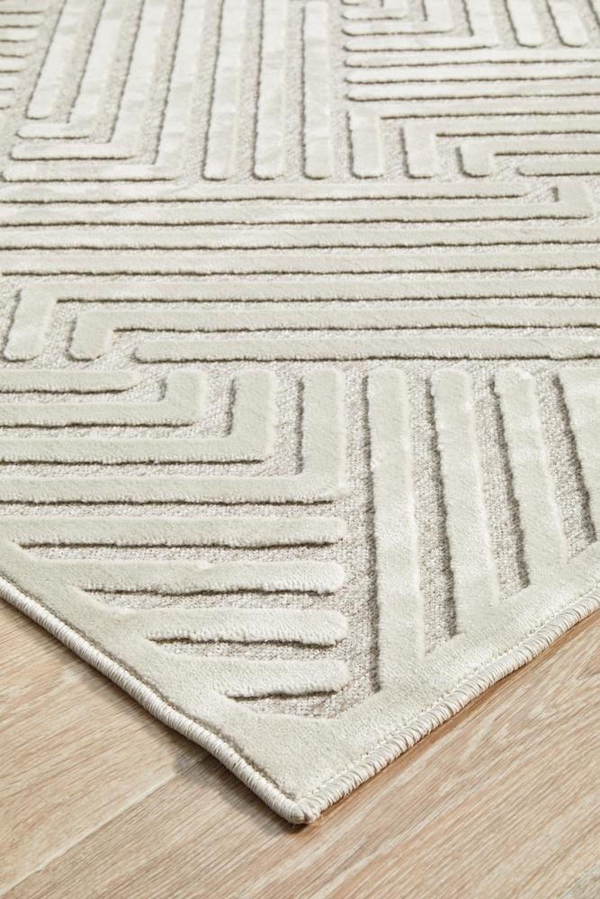 York Cindy Natural White Rug - Image 6