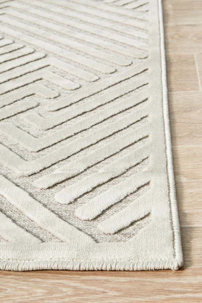 York Cindy Natural White Rug - Image 7