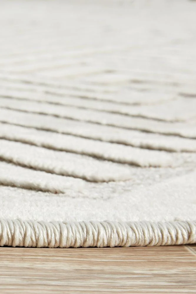 York Cindy Natural White Rug - Image 8