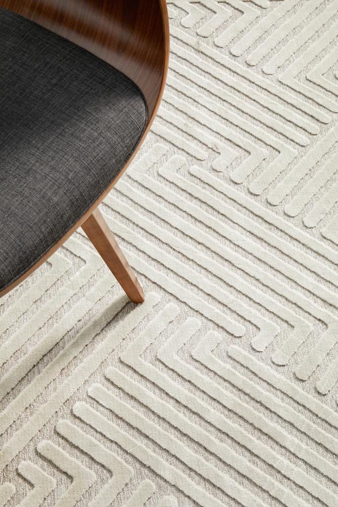 York Cindy Natural White Rug - Image 9