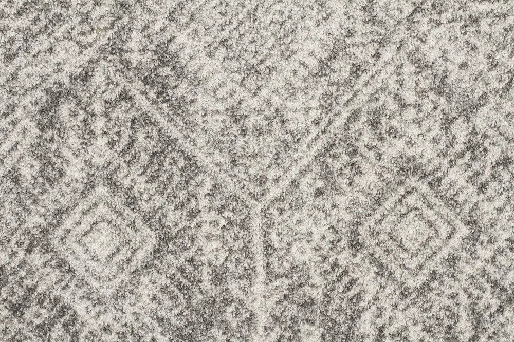 Zelda Silver Grey Round Rug - Image 5